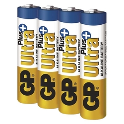 baterie alk. GP Ultra Plus LR03 (AAA), blistr 4ks