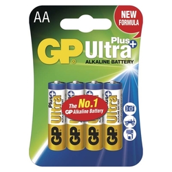 baterie alk. GP Ultra Plus LR6 (AA) blistr 4ks