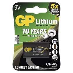 baterie lithiová GP 9V (CR-V9), blistr