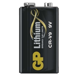 baterie lithiová GP 9V (CR-V9), blistr