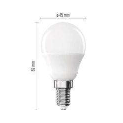 žárovka LED Classic Mini Globe 4,2W (40W), E14, 470lm, 4000K (neutr.bílá)