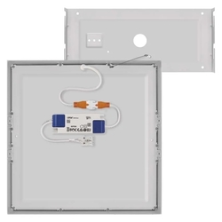 LED svítidlo NEXXO čtverec 300x300, přis.bílé, 28,5W, 2700lm, 4000K (neutr.bílá), IP40/20