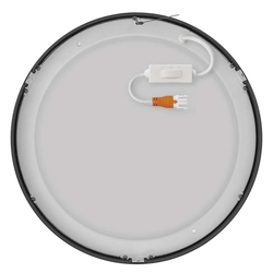 LED svítidlo NEXXO kruh 300, přis.černé, 28,5W, 2700lm, 3000-4000K, IP40/20