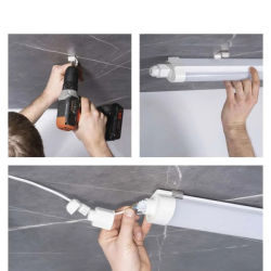 LED svítidlo DUSTY 36W 4680lm 4000K (neutr.bílá) IP65, 120cm
