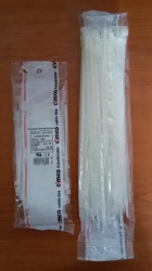 pásek vázací 140x3,5 - bílá (100ks)