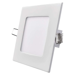 LED panel čtverec 120x120, vest.bílý, 6W, 450lm, 3000K (teplá bílá), IP20