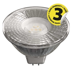 žárovka LED Classic MR16 (12V), 4,5W (31W), GU5,3, 380lm, 4000K (neutr.bílá)