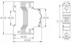 zvonek OBE 230V, 78dB