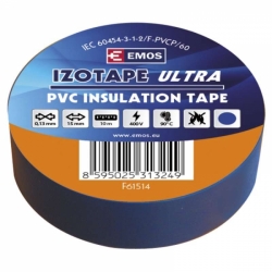 páska izolační PVC 15mm/10m - modrá