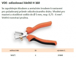 kleště odizolovací IBACH - 160mm