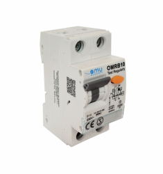 chránič + jistič OMRB10  B 16A  2pol. 2mod. 30mA  typ"A" - 10kA - OMU system