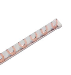 hřeben propoj. BB063-1P-U-021  1f, 10mm2, 63A, 12mod. (21cm) - "U" typ
