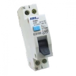 chránič + jistič RCBO  B 6A  2pol. 1mod. 30mA - 4,5kA - OMU system