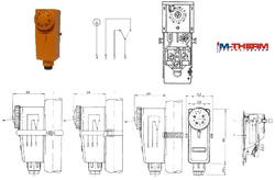 termostat CT-1 na potrubí M-Therm 