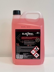 kapalina do ostřikovačů - zimní -22°C 5l PET - Elglobal