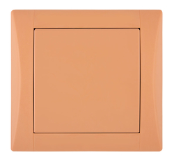 spínač č.1 ELEGANT - brosk.oranžová, komplet