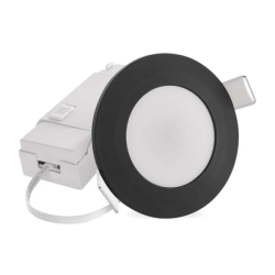LED svítidlo LORI pr.85, vest.černé, 4,5W, 345lm, CCT 2700/4000K, IP65