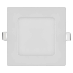 LED svítidlo NEXXO čtverec 120x120, vest.bílé, 7W, 480lm, 4000K (netr.bílá), IP40/20