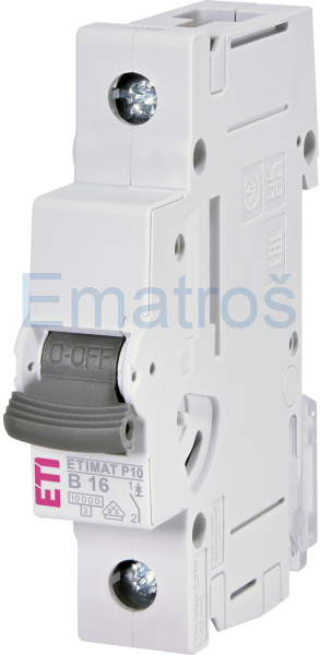 jistič ETIMAT P10  1p  B16  10kA