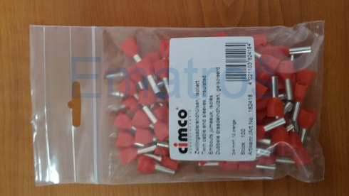 dutinka lis.dvojitá Cu izol. 2x4/12mm (100ks)