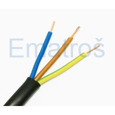 kabel CYKY-J 3x1,5 - kruhy 50m